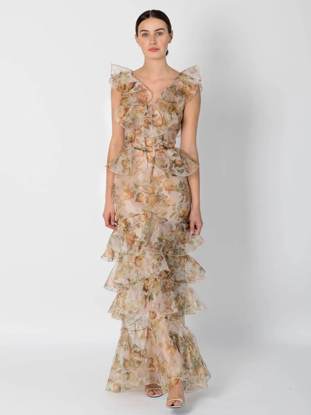 Damaris Bailey Carmen Organza Dress Retail $698 Size M